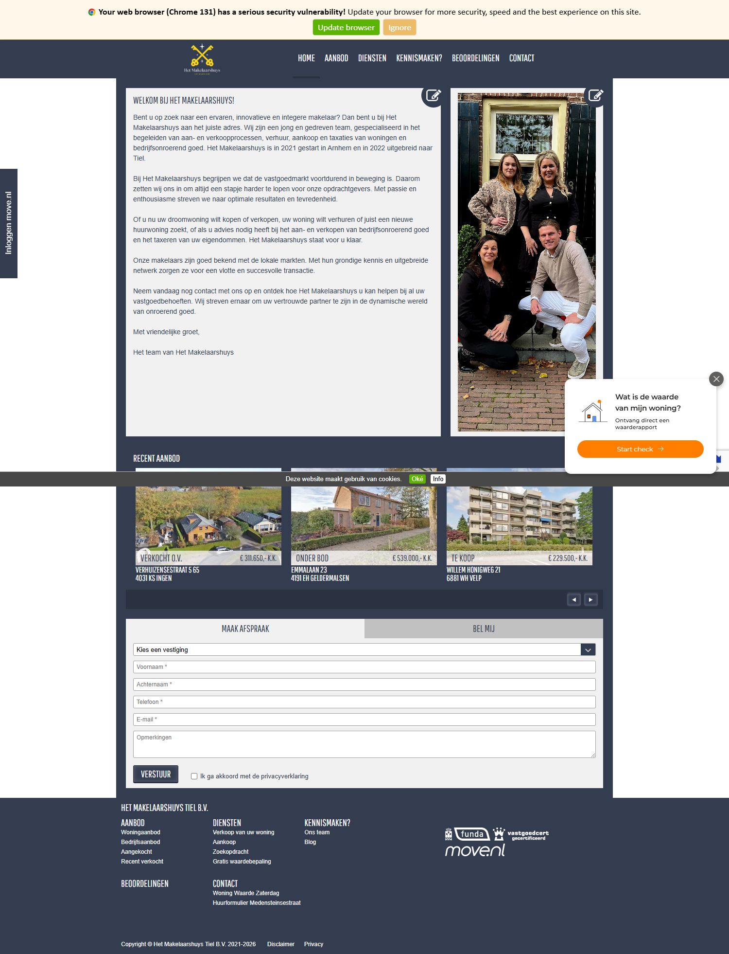 Bürofoto Het Makelaarshuys Arnhem