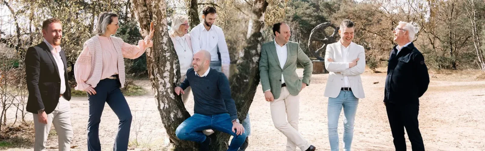 Team foto van Het Waare Huis makelaars