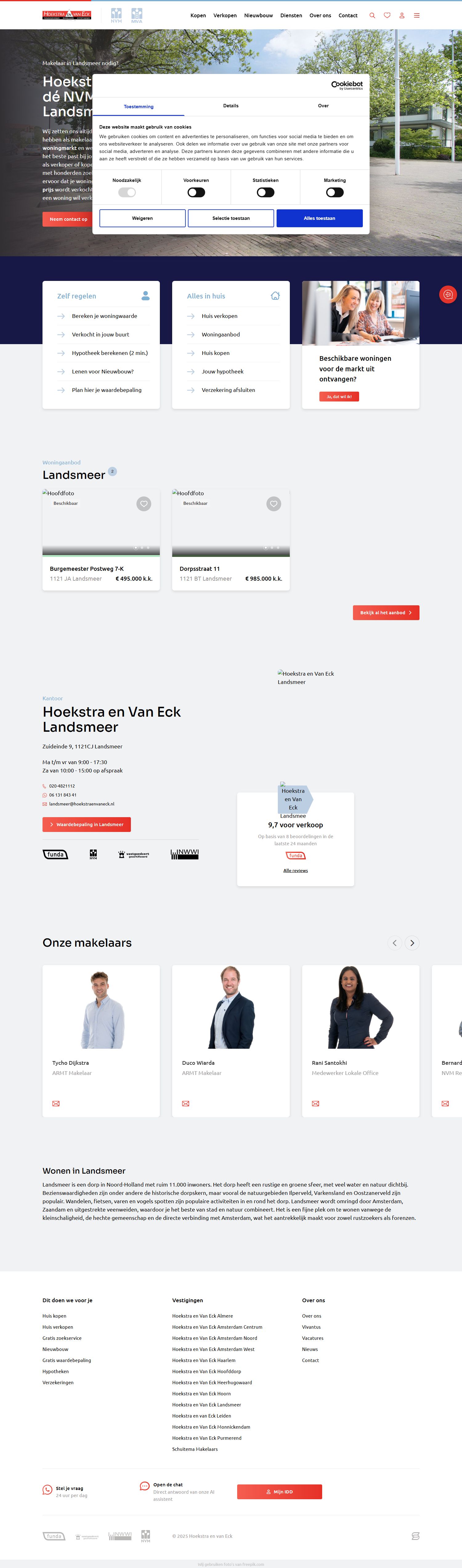 Bürofoto von Hoekstra en Van Eck Landsmeer