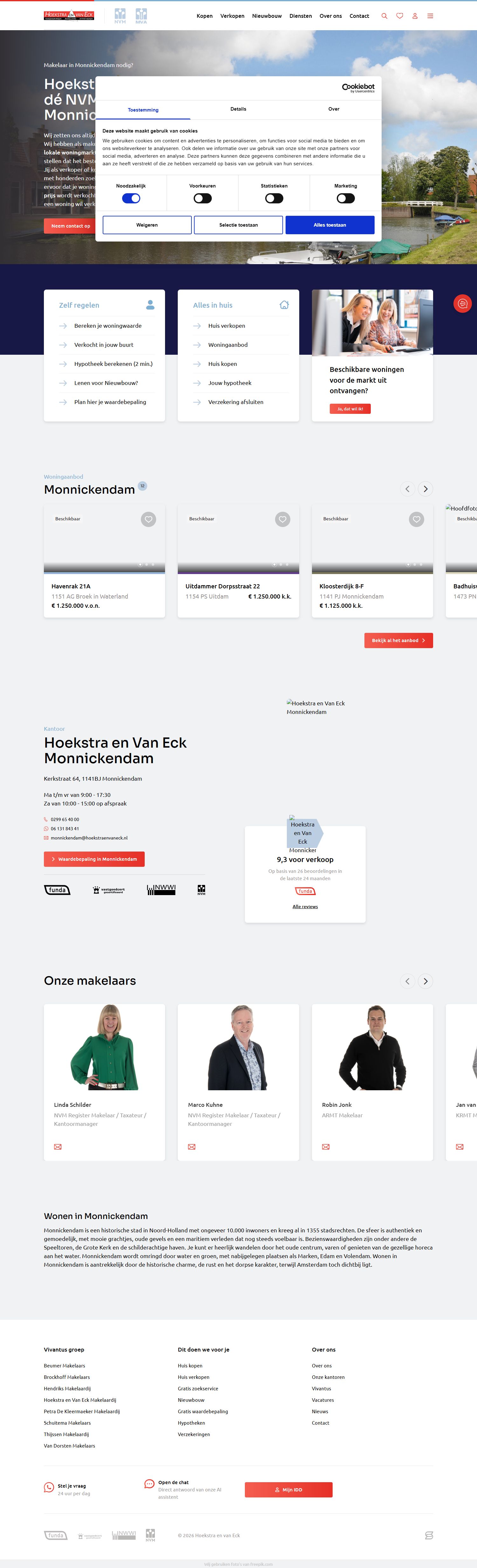 Office photo of Hoekstra en Van Eck Monnickendam