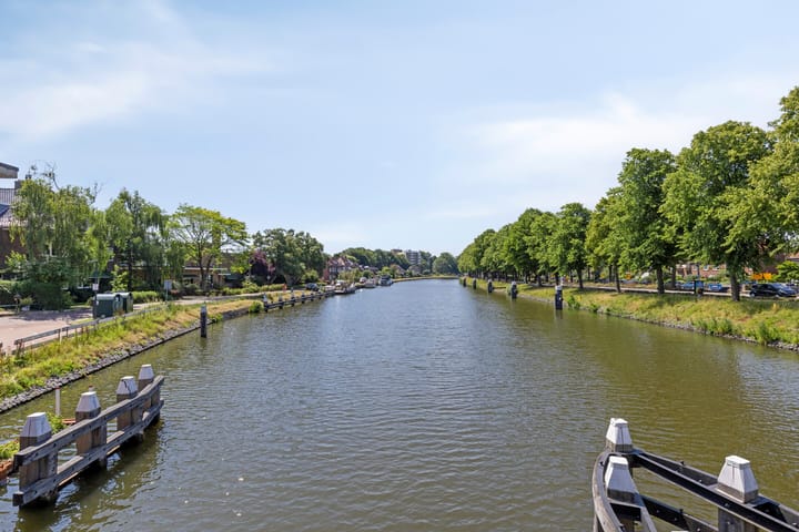 Hoge Rijndijk 109 in Leiden Foto