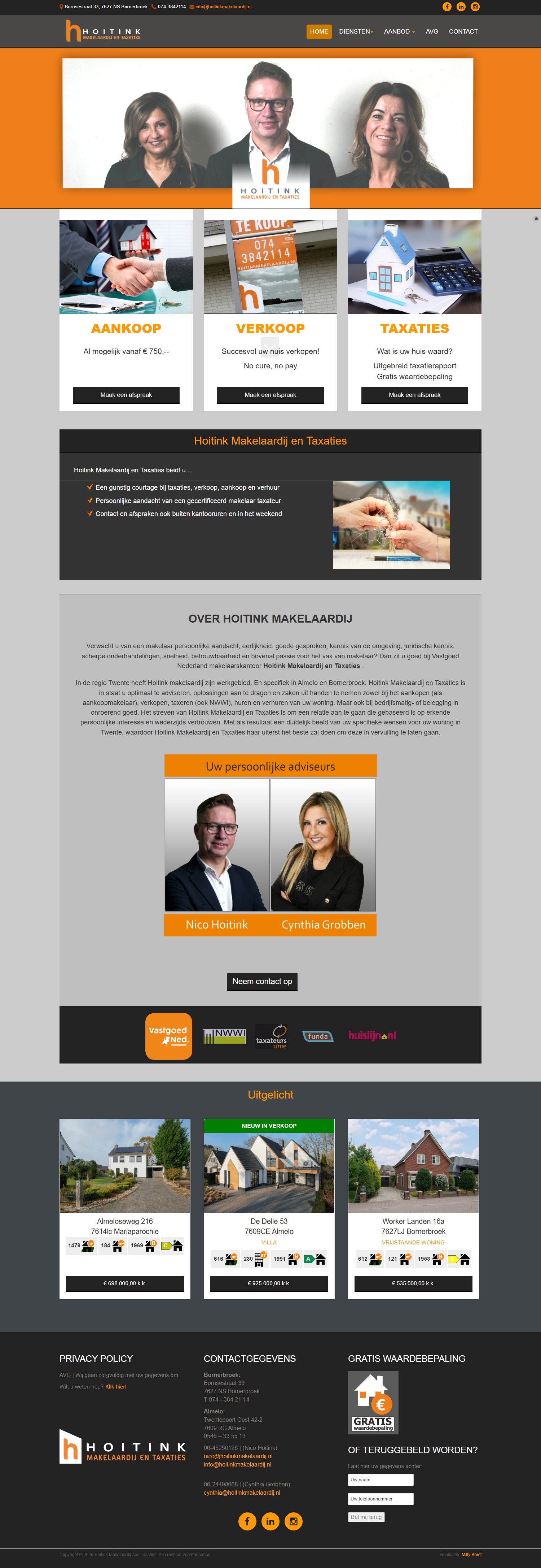 Office photo Hoitink Makelaardij en Taxaties