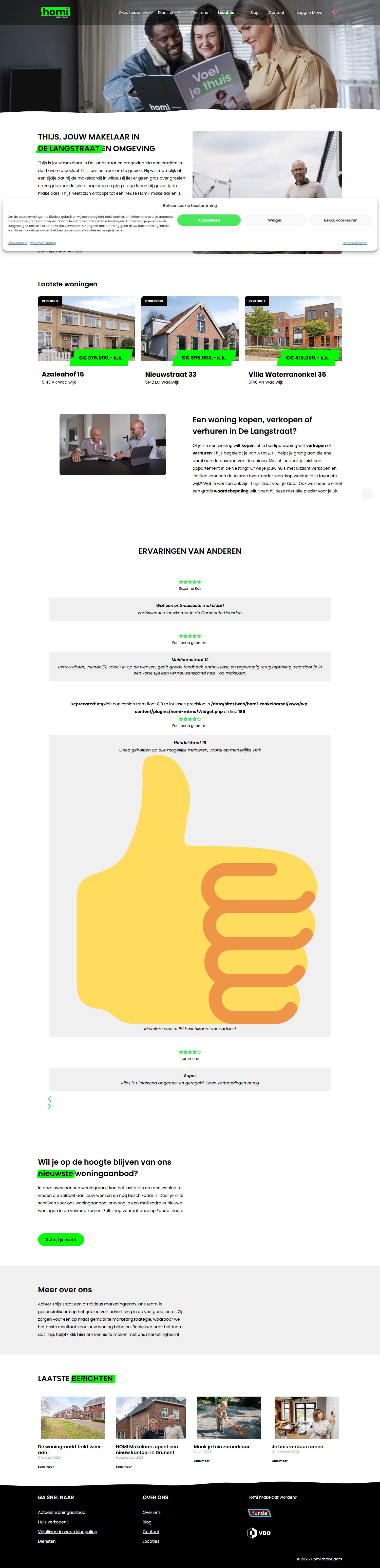 Photo de bureau Homi Makelaars