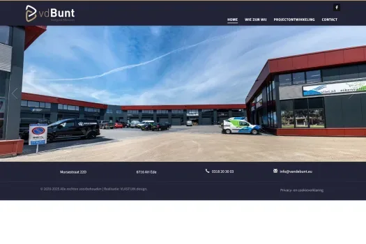 Screenshot van de website van bijmaaten.nl