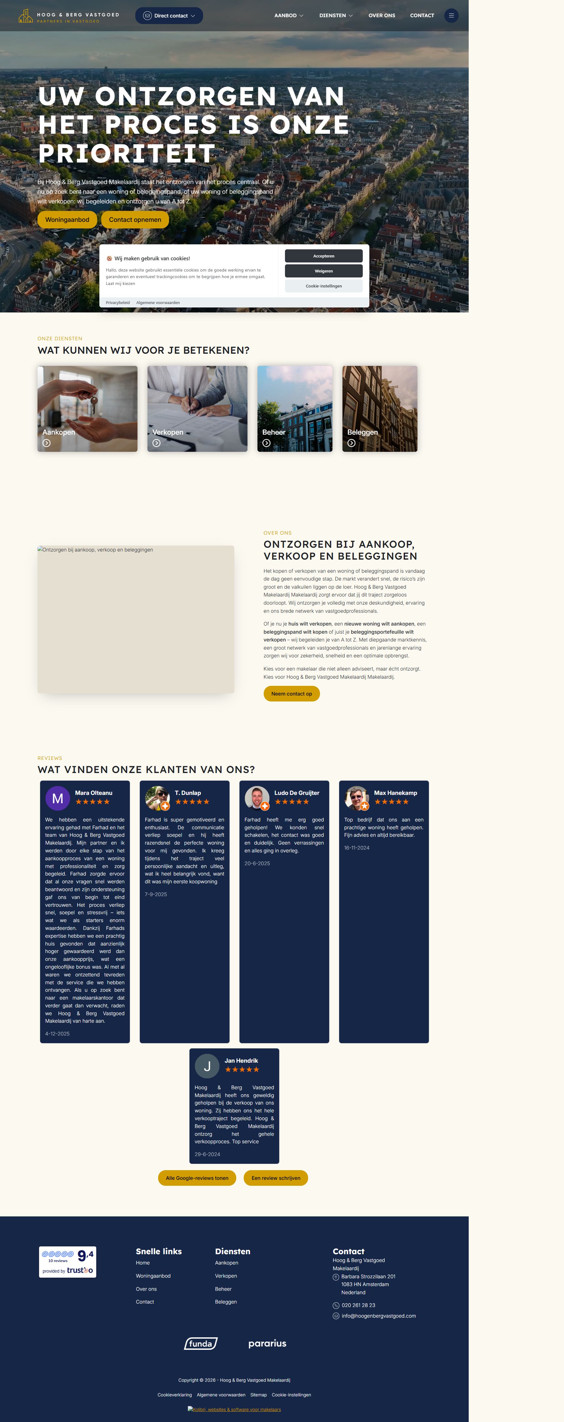 Photo de bureau Hoog & Berg Vastgoed Makelaardij