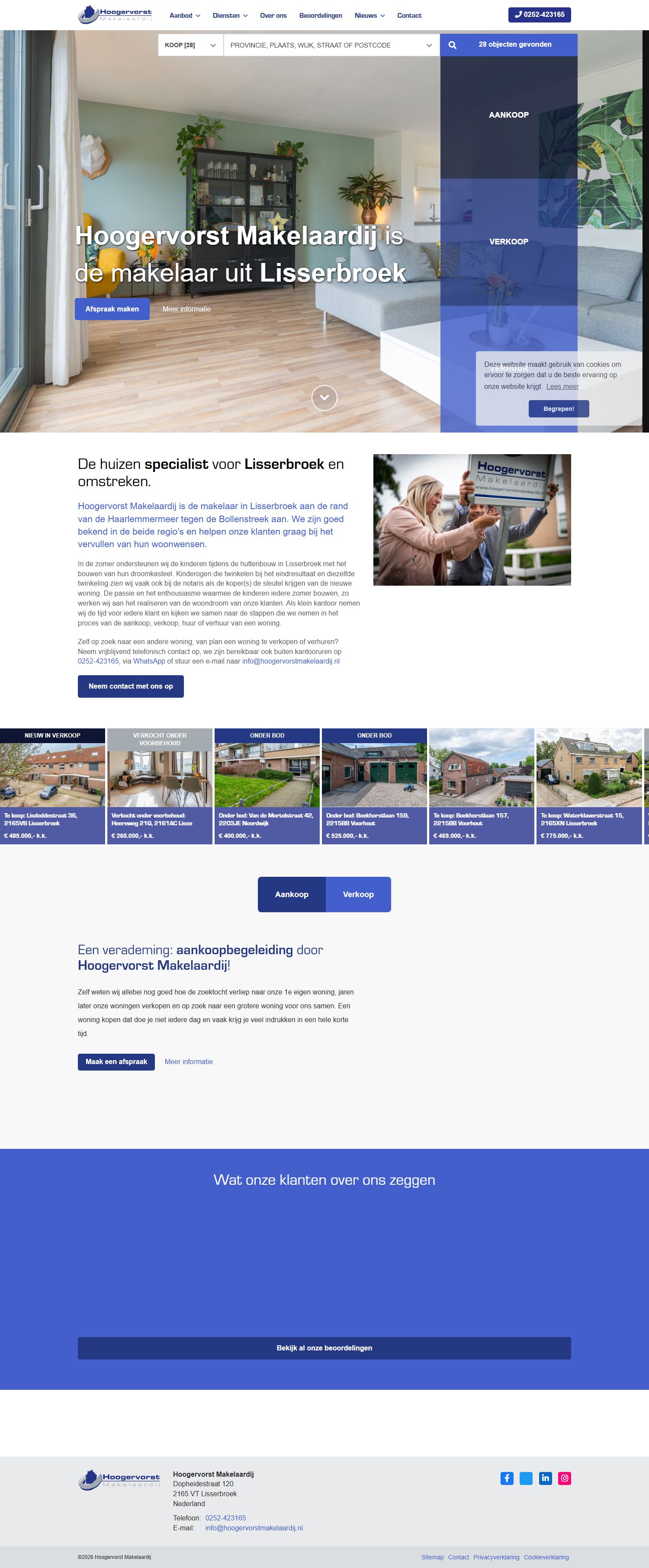 Office photo Hoogervorst Makelaardij