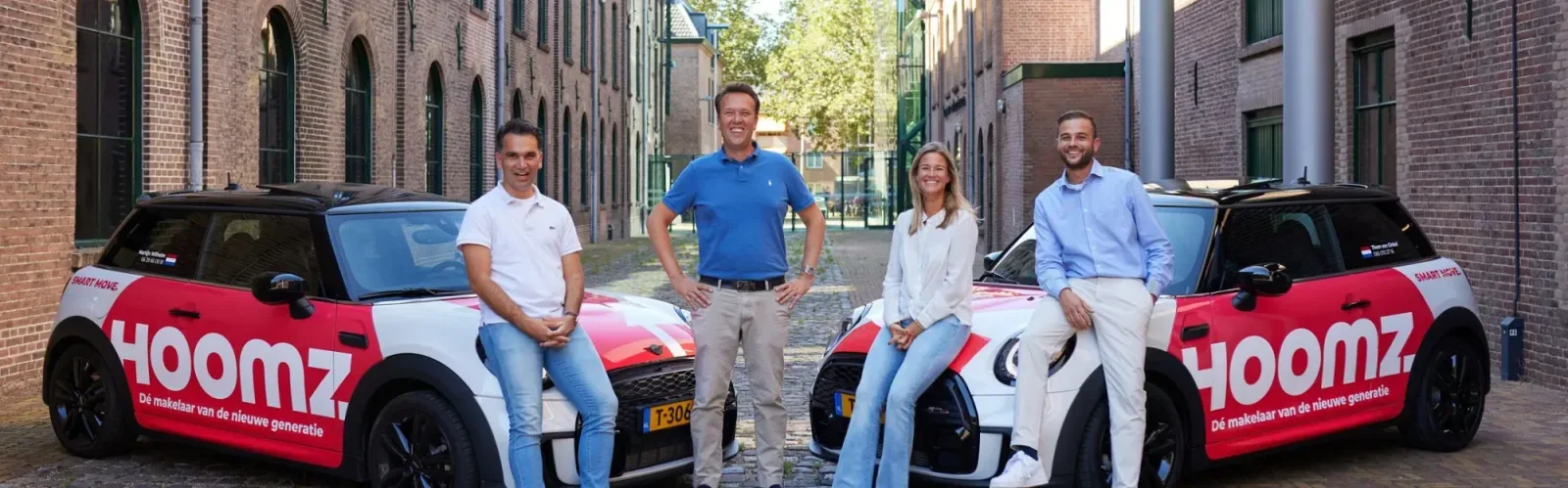 Team foto van Hoomz - "Smart Move."