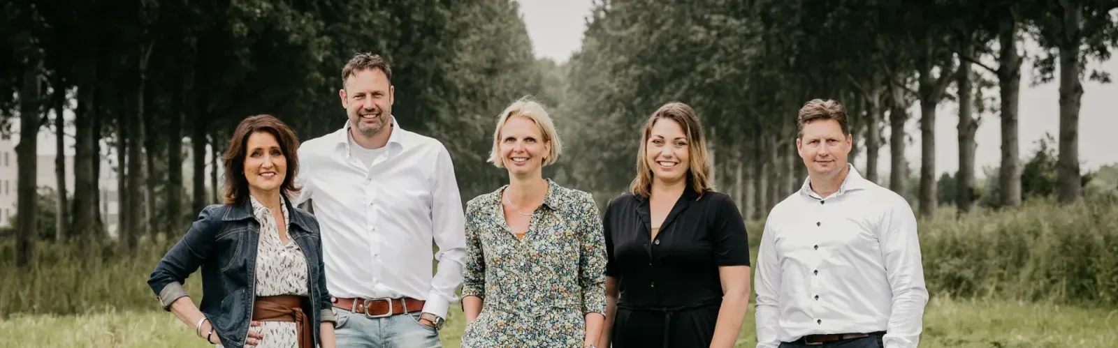 Team foto van Hornhuis makelaardij