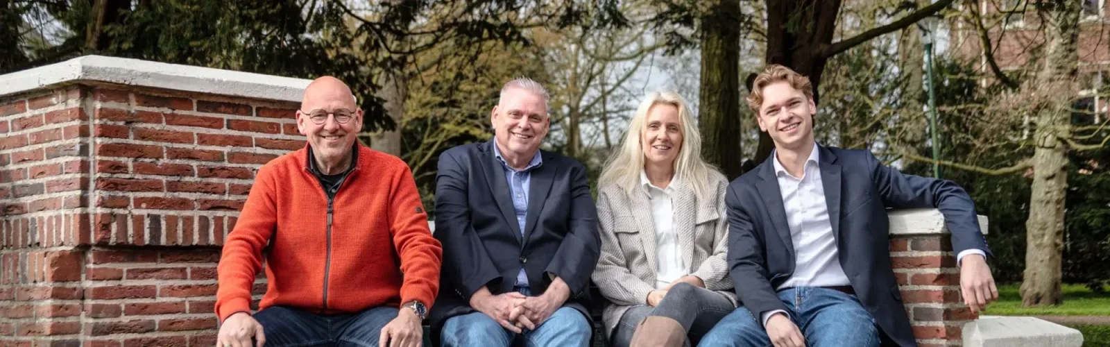 Team foto van Houtman & de Vogel Makelaardij