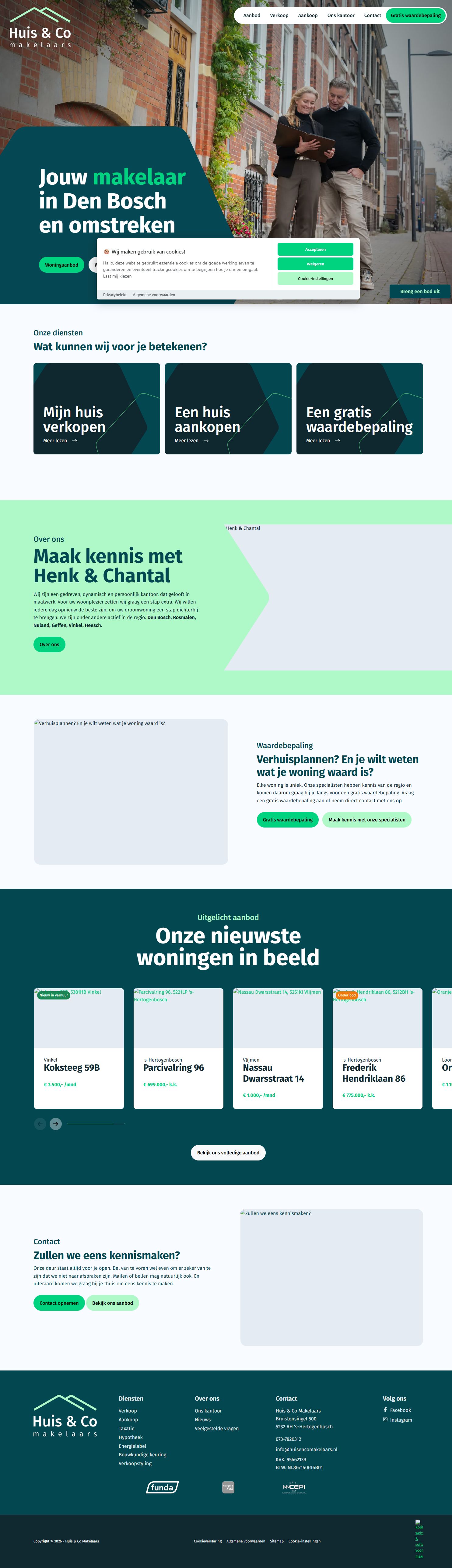 Photo de bureau de Huis & Co Makelaars