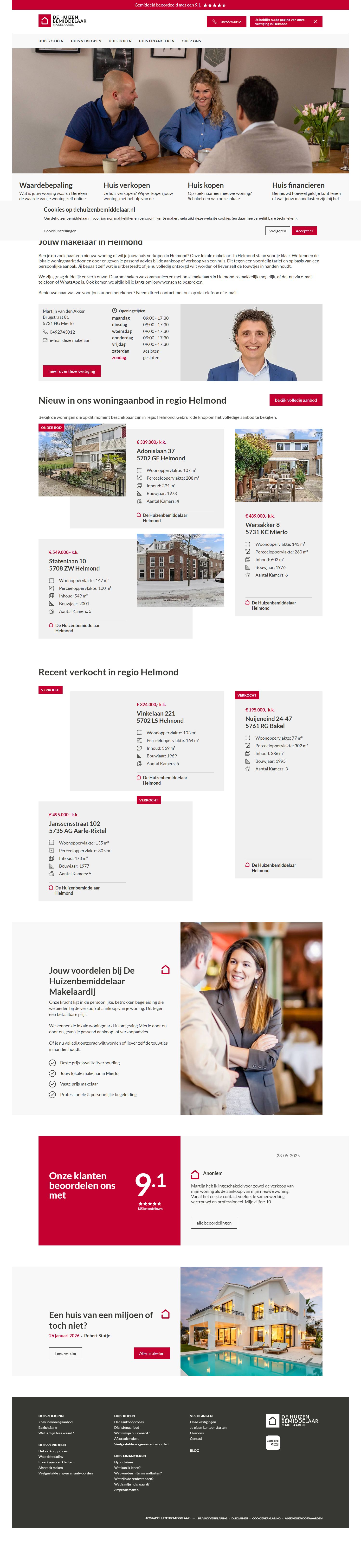 Photo de bureau Huizenbemiddelaar Makelaardij