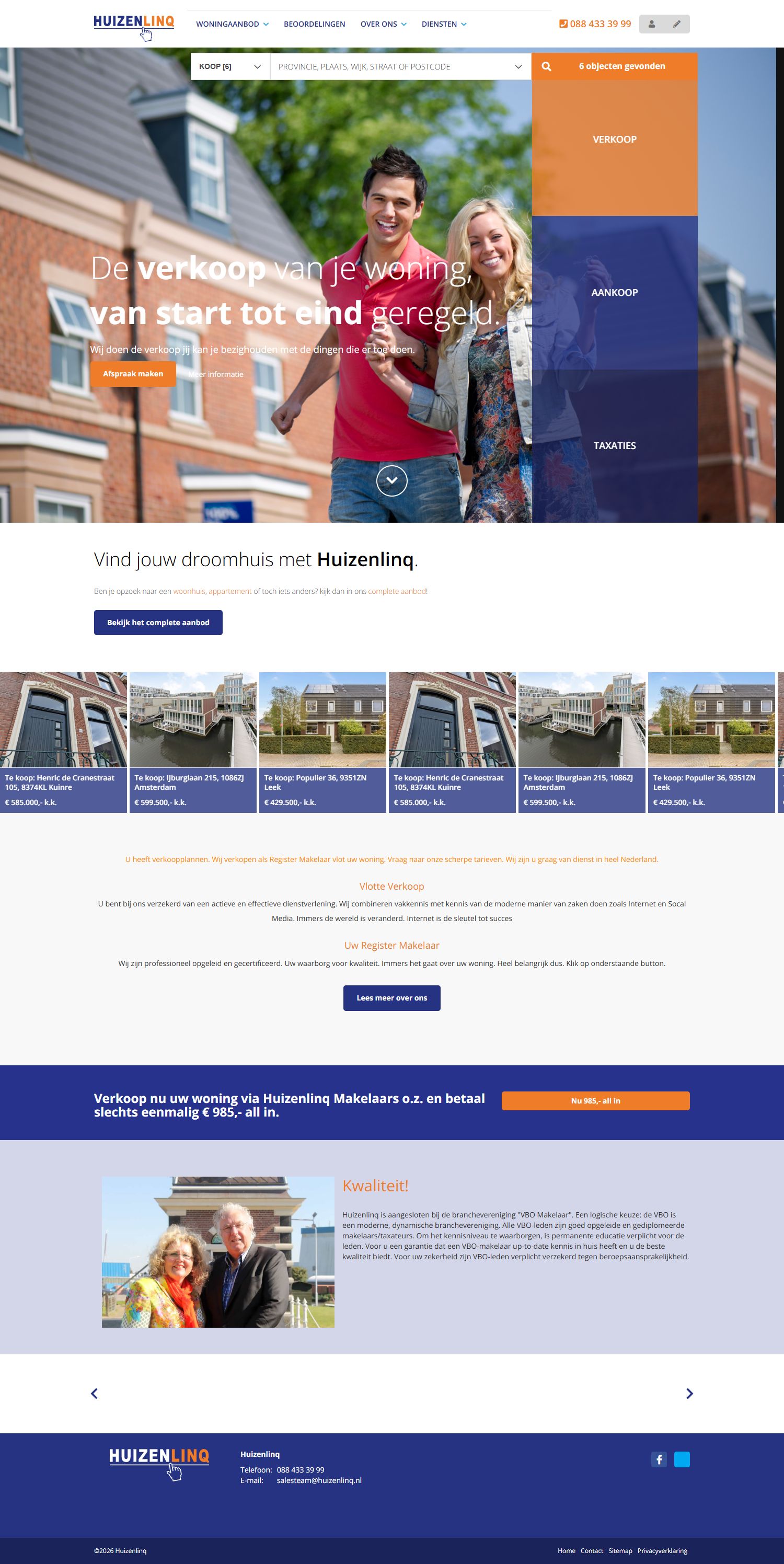 Office photo Huizenlinq Makelaars onroerende zaken