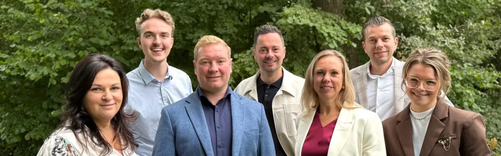 Team foto van Hul Luigjes Hardeveld Makelaardij