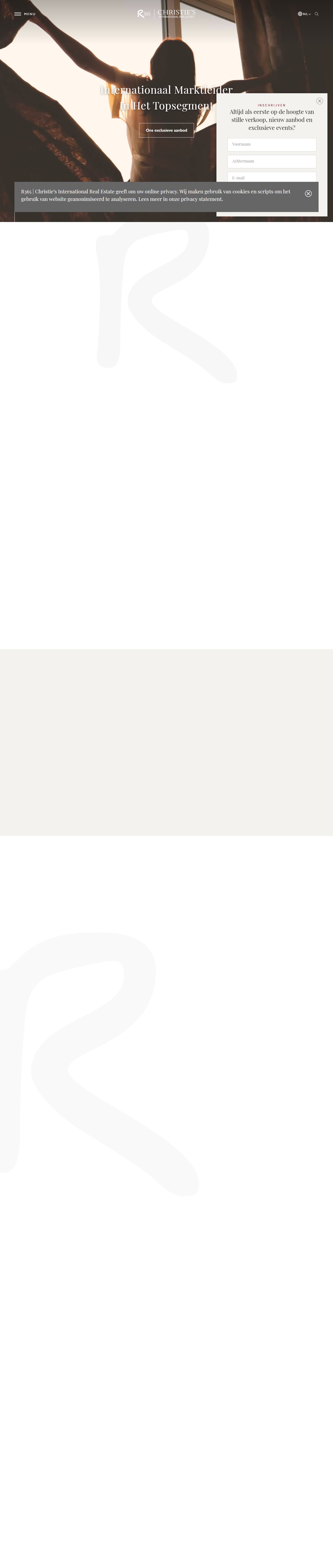 Screenshot van de website van www.r365.nl