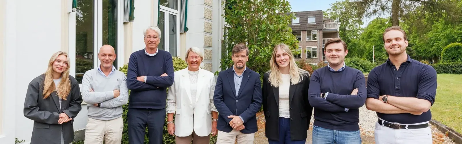 Team foto van Hunink & Holtrigter Woning- en Bedrijfsmakelaars