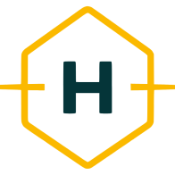 Logotipo de Huysvisie, makelaar anno nu.