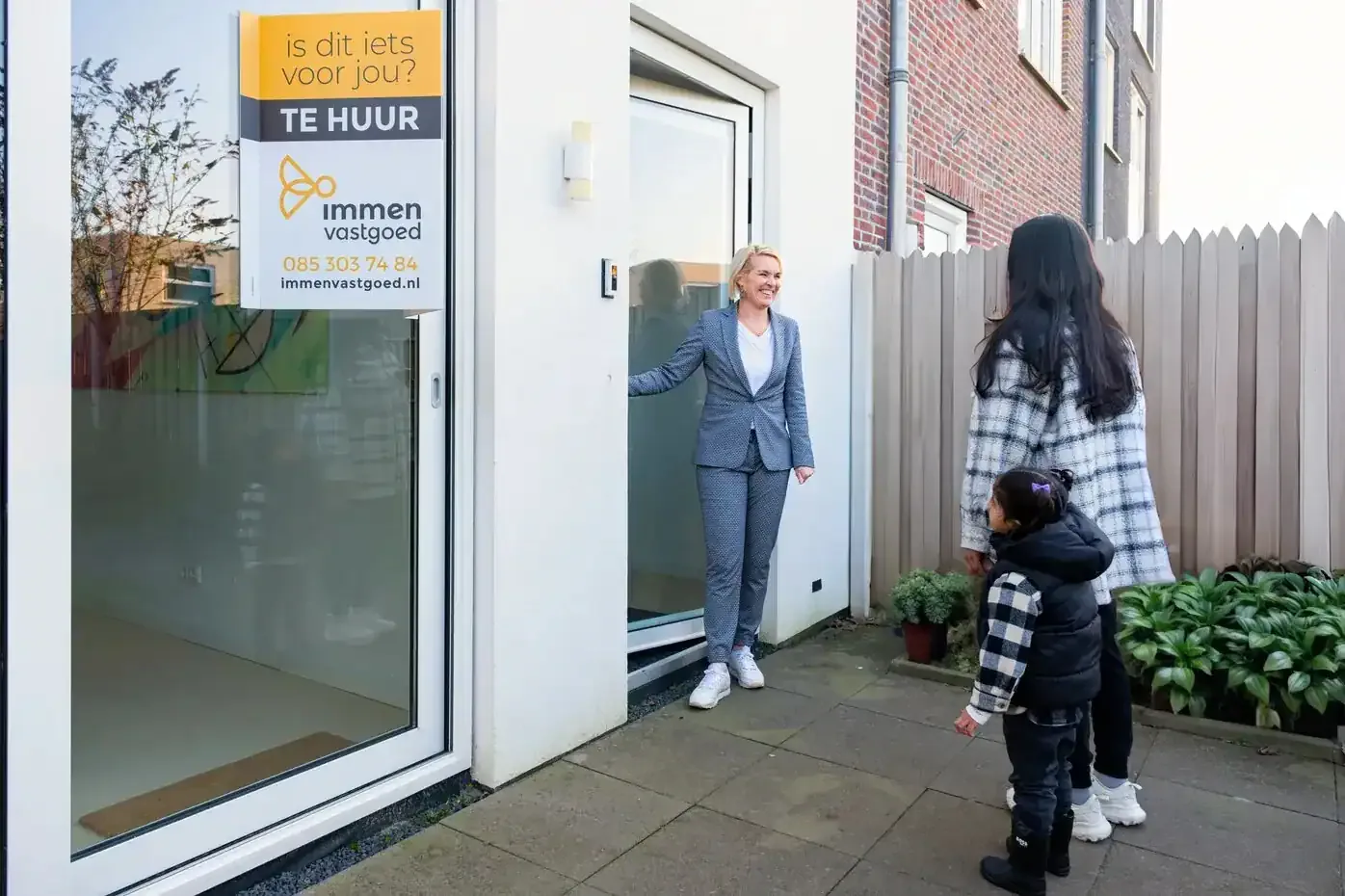 Mannschaftsfoto von Immen Vastgoed