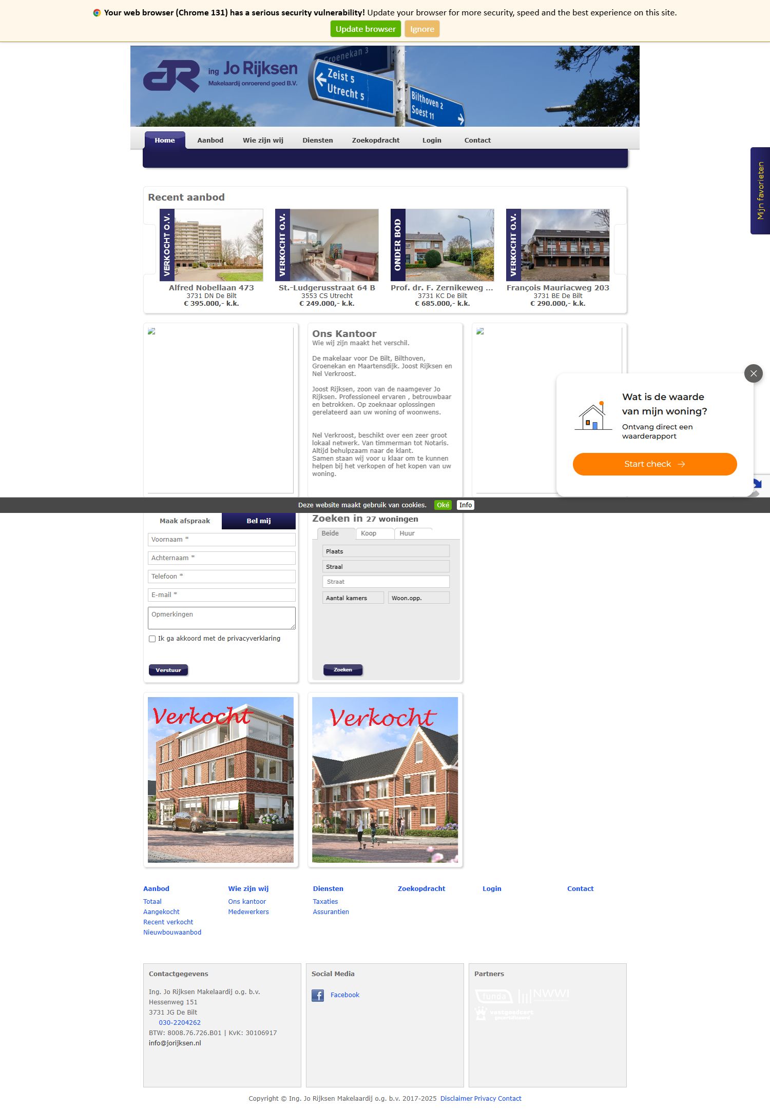 Photo d'équipe de Ing. Jo Rijksen Makelaardij o.g. b.v.