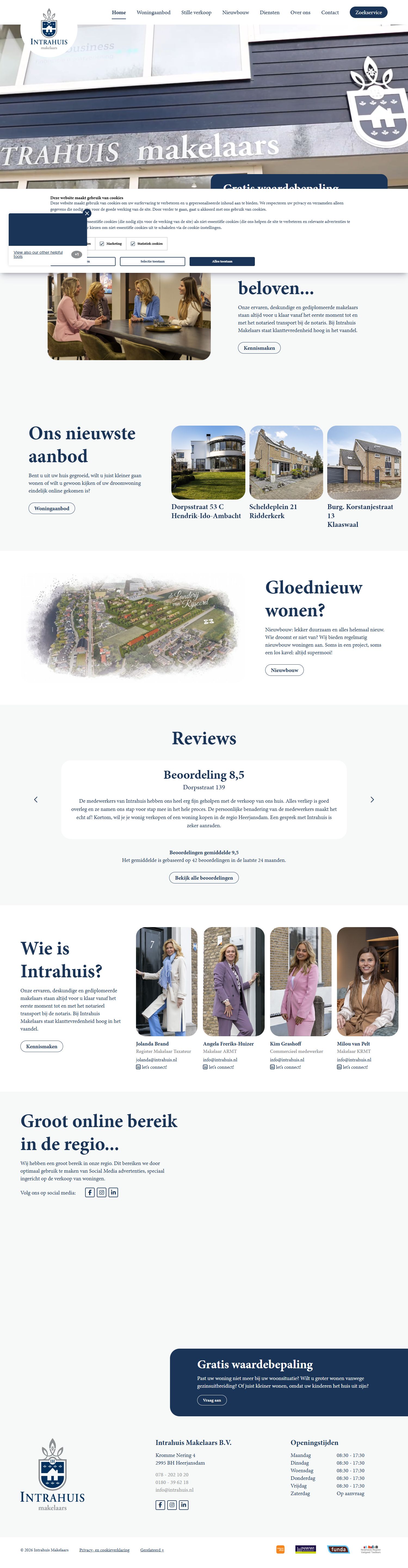 Office photo Intrahuis Makelaars BV