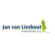 Logotipo de Jan van Lieshout makelaardij en taxaties o.g.