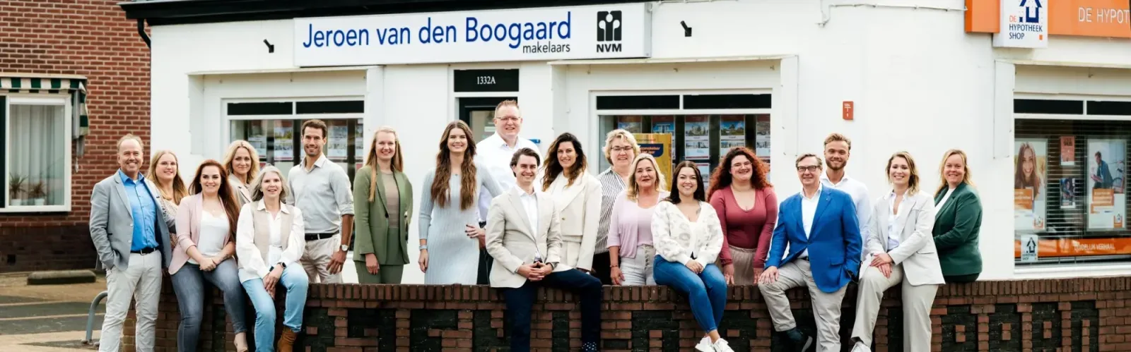 Team foto van Jeroen van den Boogaard Makelaars