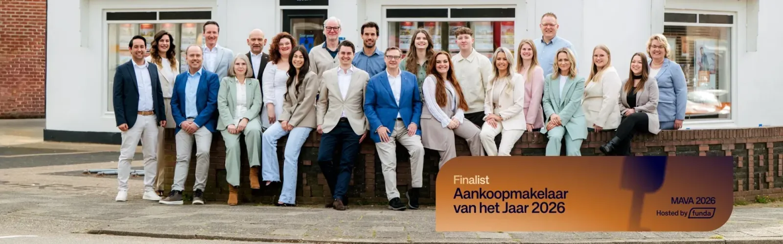 Team foto van Jeroen van den Boogaard Makelaars
