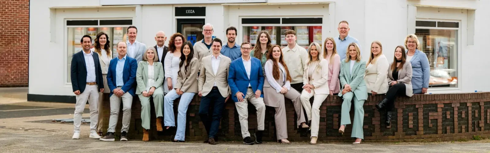 Team foto van Jeroen van den Boogaard Makelaars