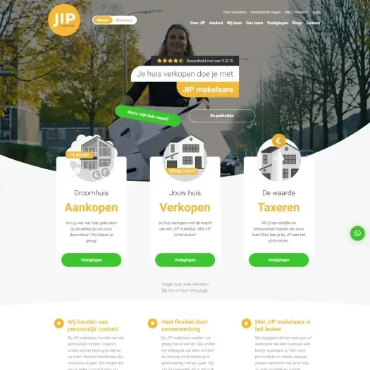 Capture d'écran du site web de www.jipinkampen.nl