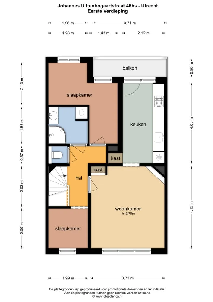 Johannes Uitenbogaertstraat 46 BS Utrecht thumbnail 45