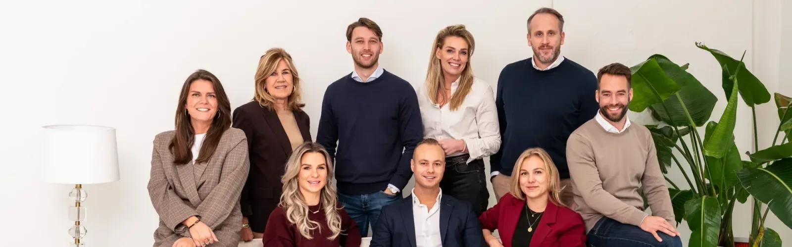 Team photo of JRS makelaars Haarlem