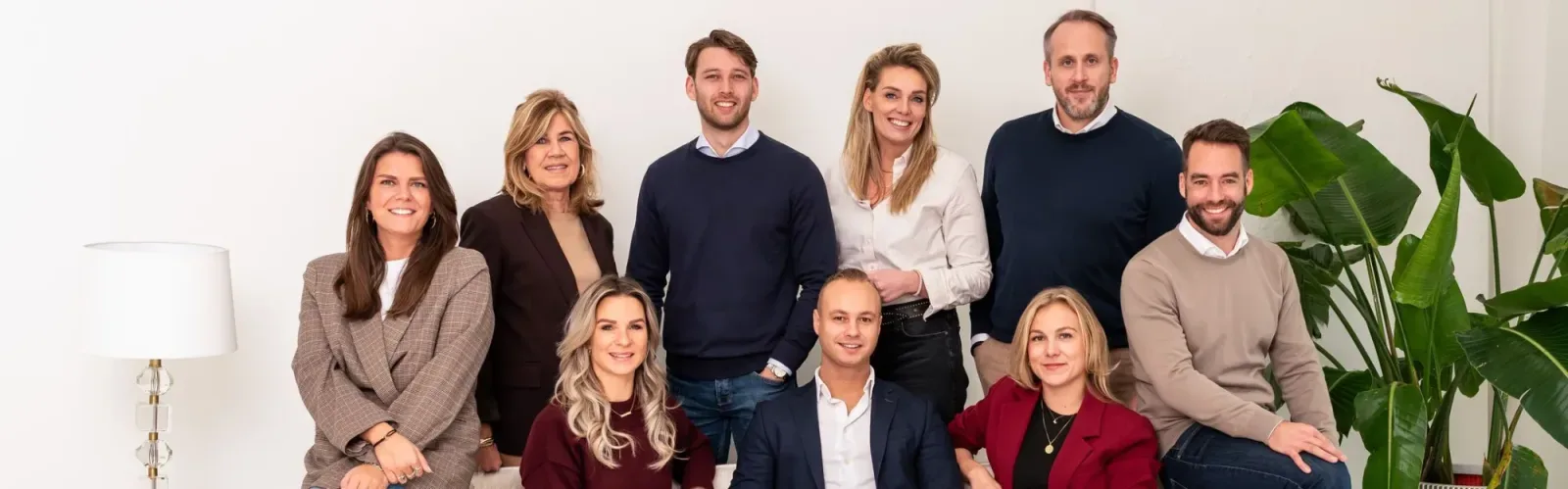 Team foto van JRS Makelaars Heemstede