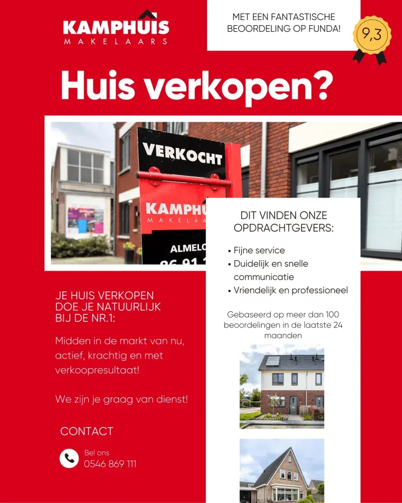 Kantoor foto van Kamphuis Makelaars, de NR 1 van Almelo