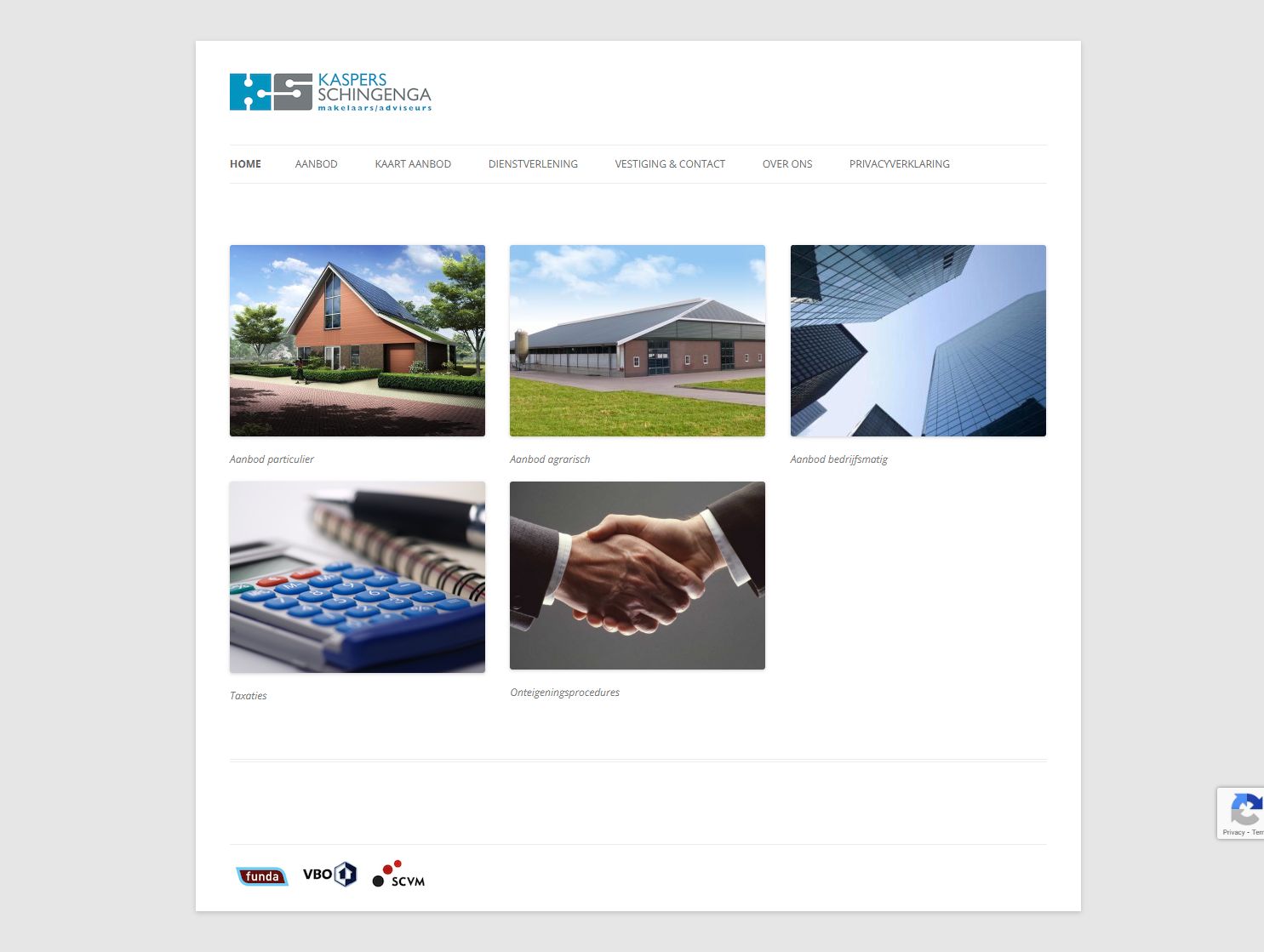 Capture d'écran du site web de www.kaspers-schingenga.nl