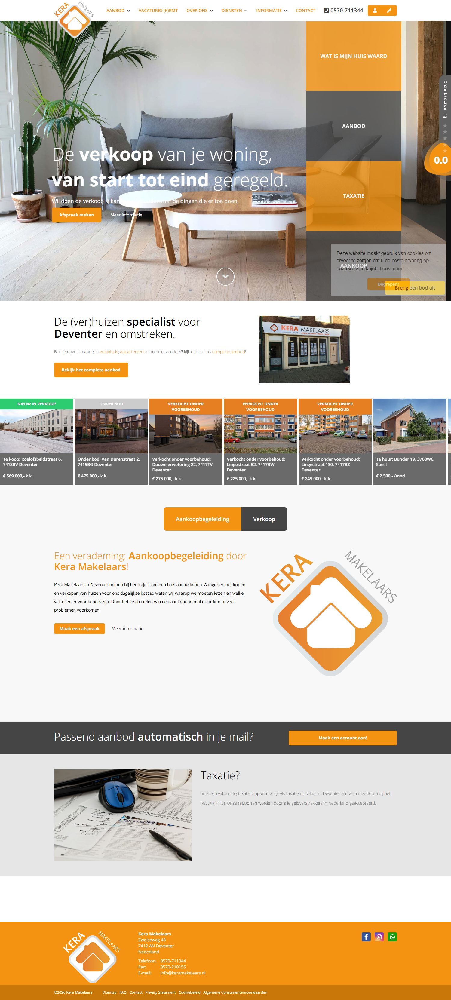 Photo de bureau Kera Makelaars