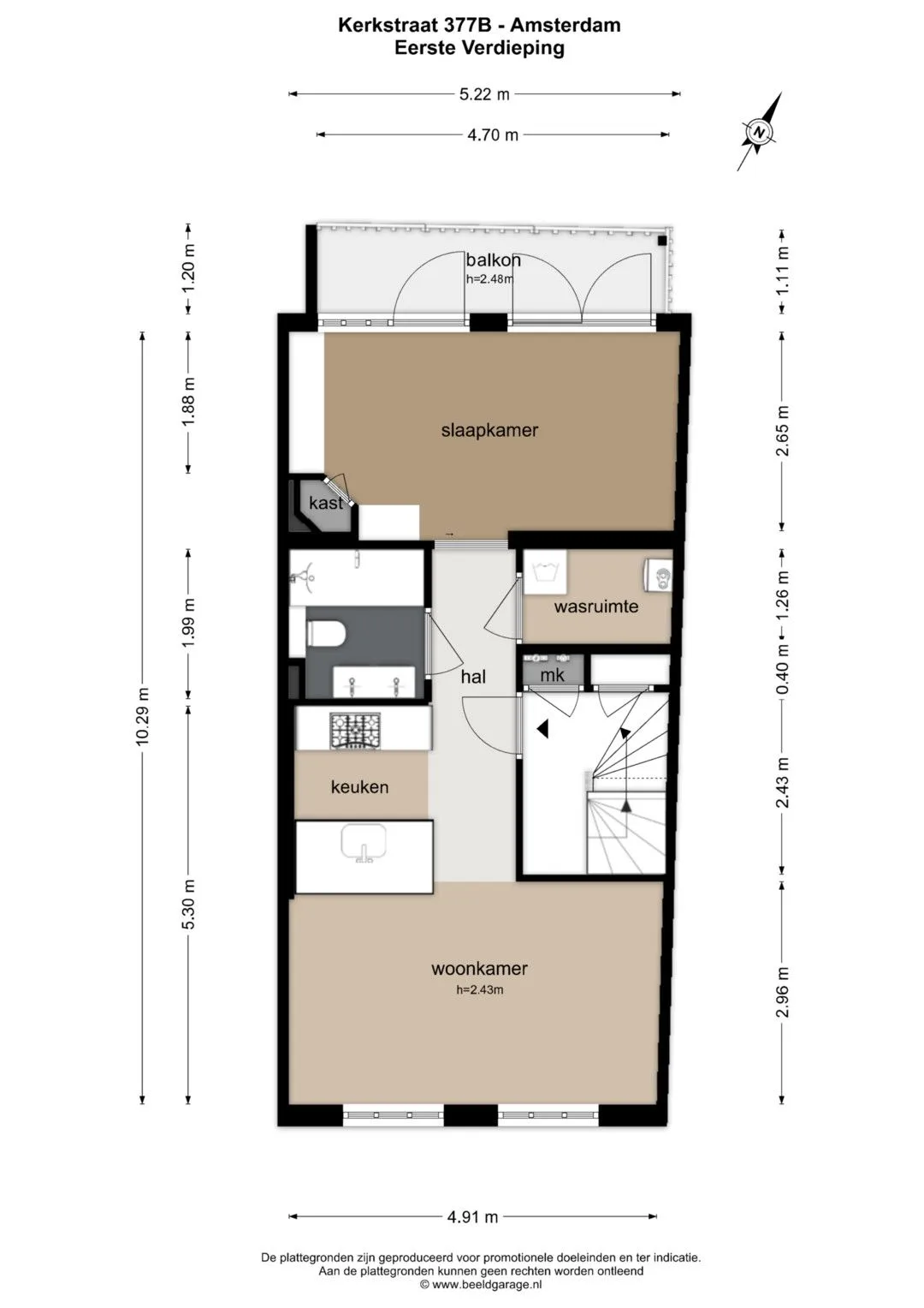 Kerkstraat 377 B Amsterdam thumbnail 27