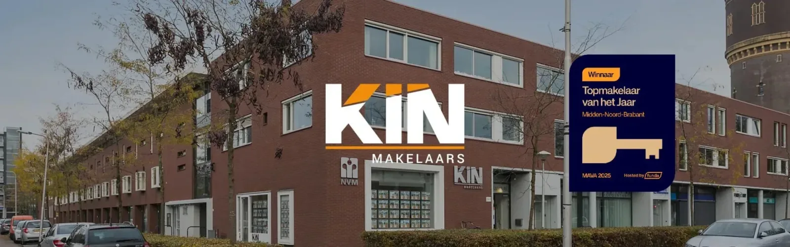 Team foto van KIN Makelaars, Funda-topmakelaar 2025!
