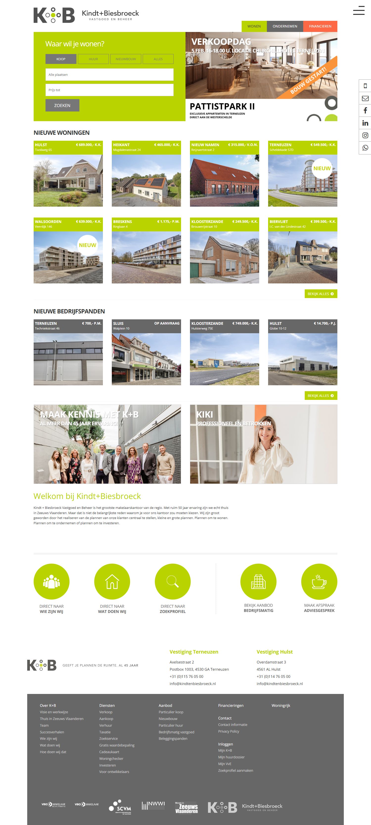 Photo de bureau Kindt + Biesbroeck Vastgoed en Beheer