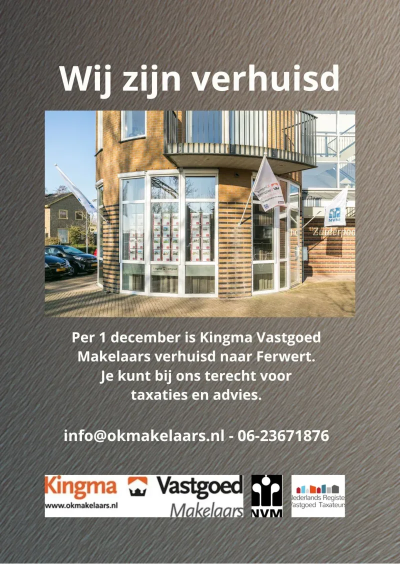 Photo de bureau de Kingma Vastgoed Makelaars