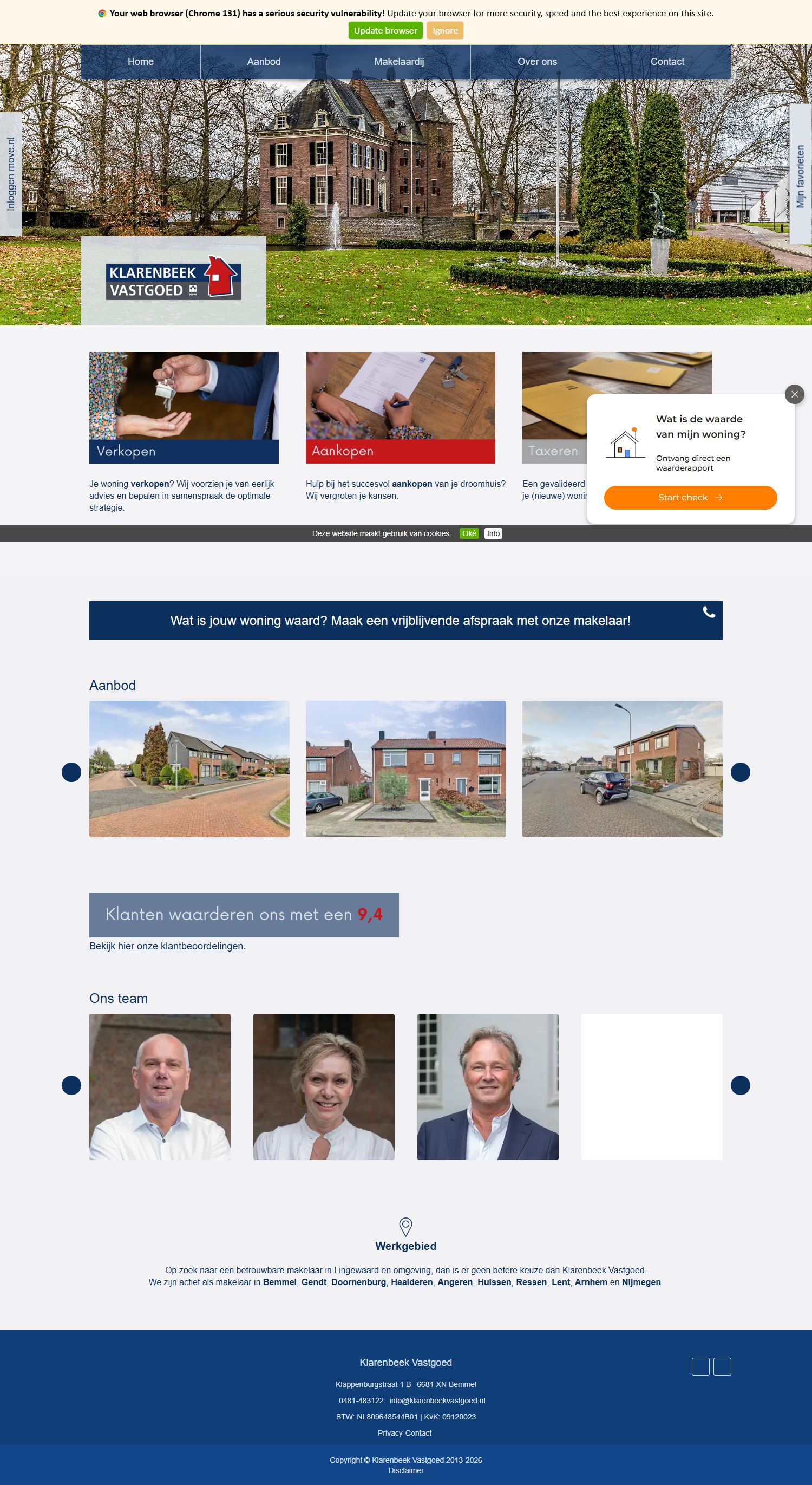 Office photo of KLARENBEEK VASTGOED