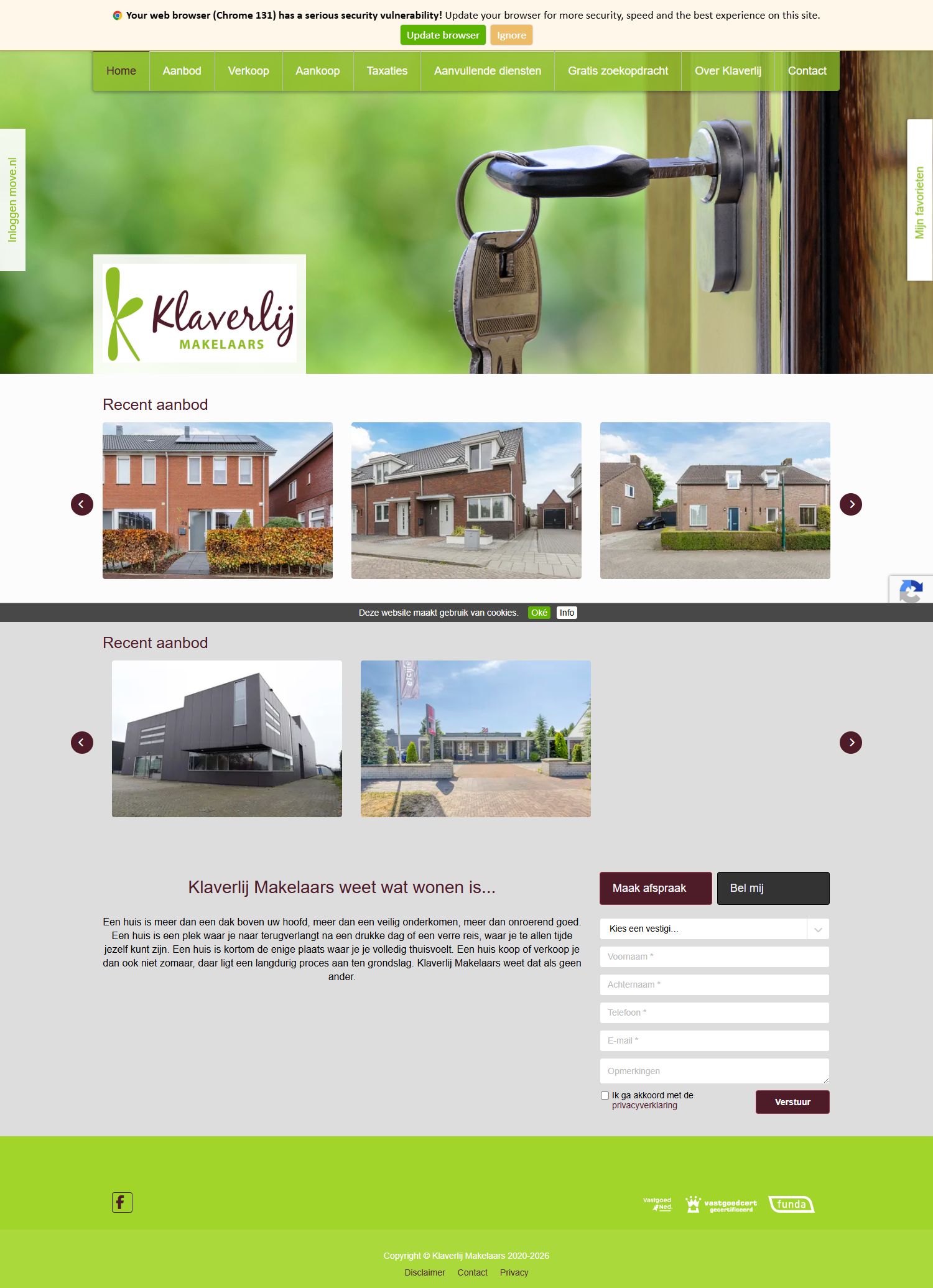 Photo d'équipe de Klaverlij Makelaars