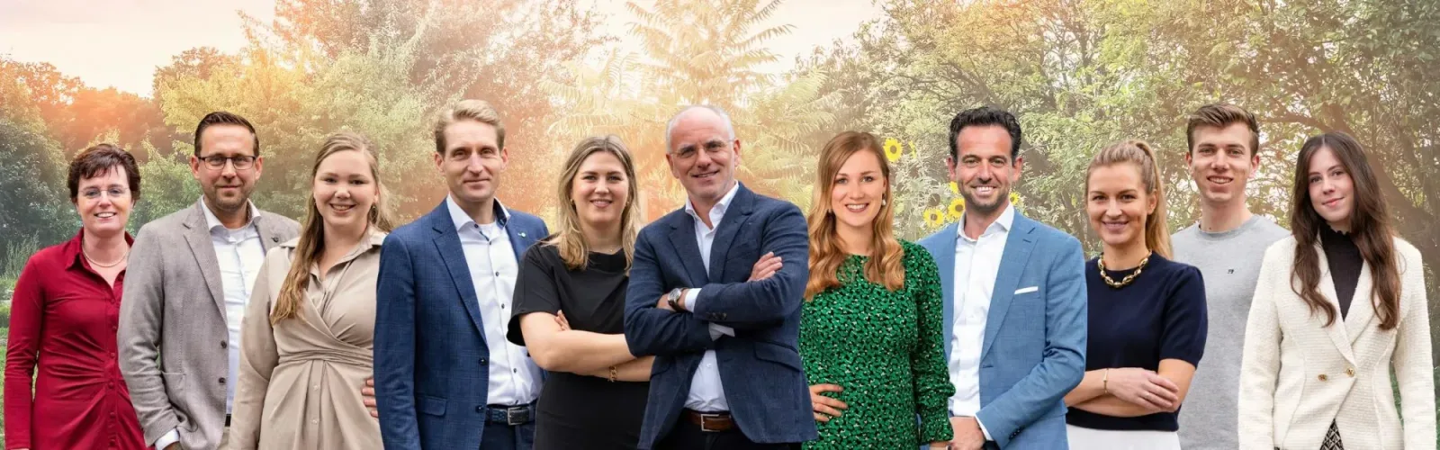 Team foto van Kok & Heijkamp Makelaars - Oldebroek