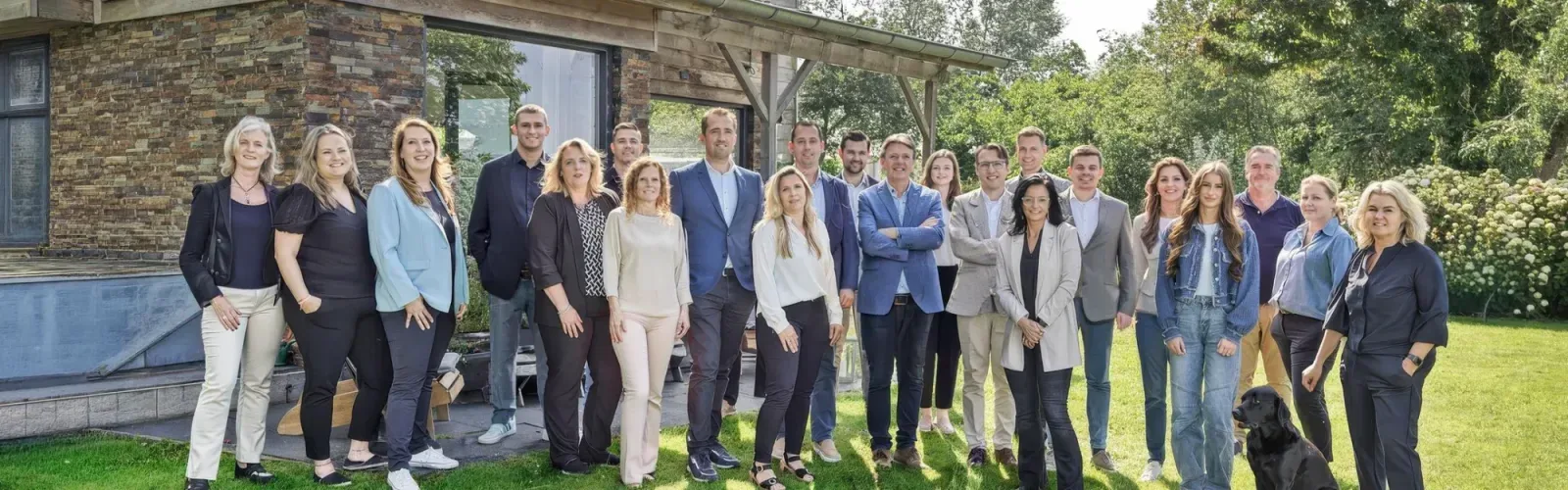 Team foto van Kolpa van der Hoek Makelaars Oostvoorne