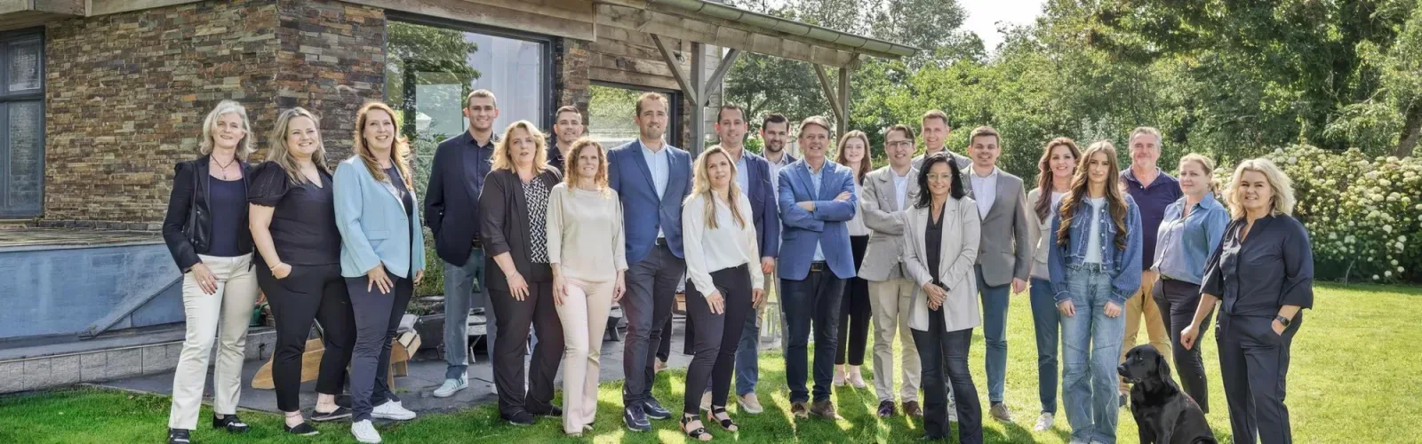 Team foto van Kolpa van der Hoek Makelaars Rotterdam