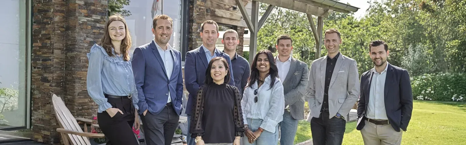 Team foto van Kolpa van der Hoek Makelaars Rotterdam