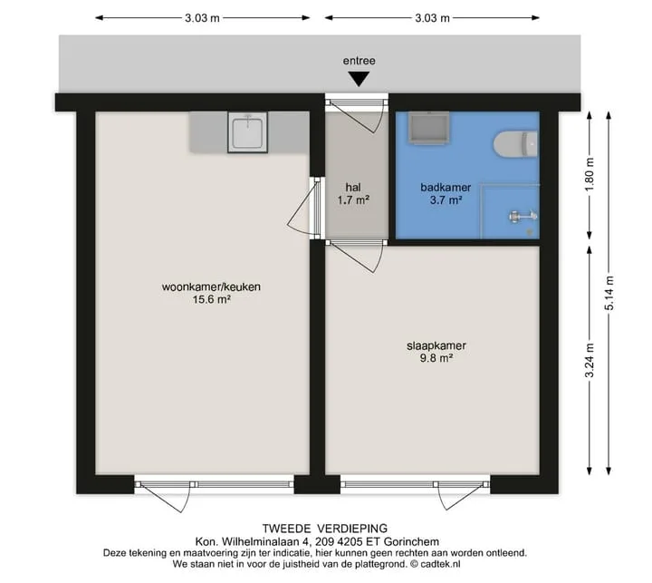 Koningin Wilhelminalaan 4 209 Gorinchem thumbnail 9
