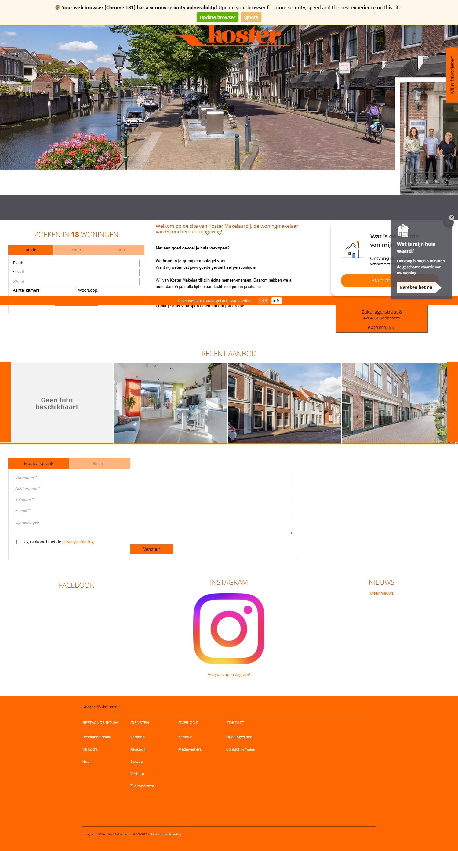 Kantoor foto van Koster Makelaardij