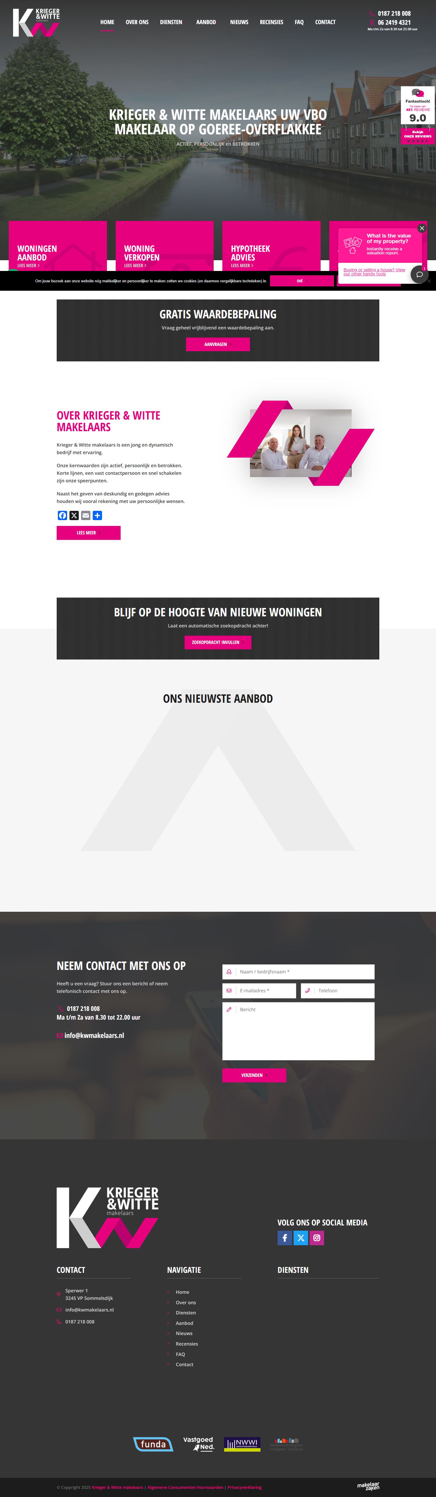 Bürofoto Krieger & Witte Makelaars