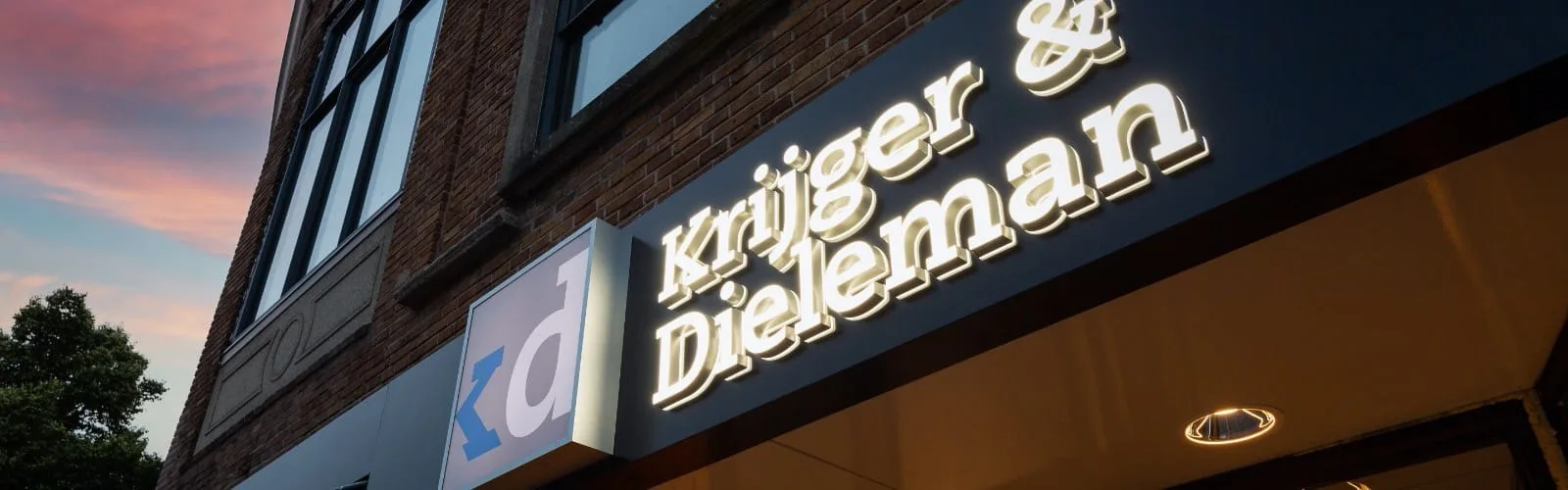 Team foto van Krijger & Dieleman Makelaars en Taxateurs