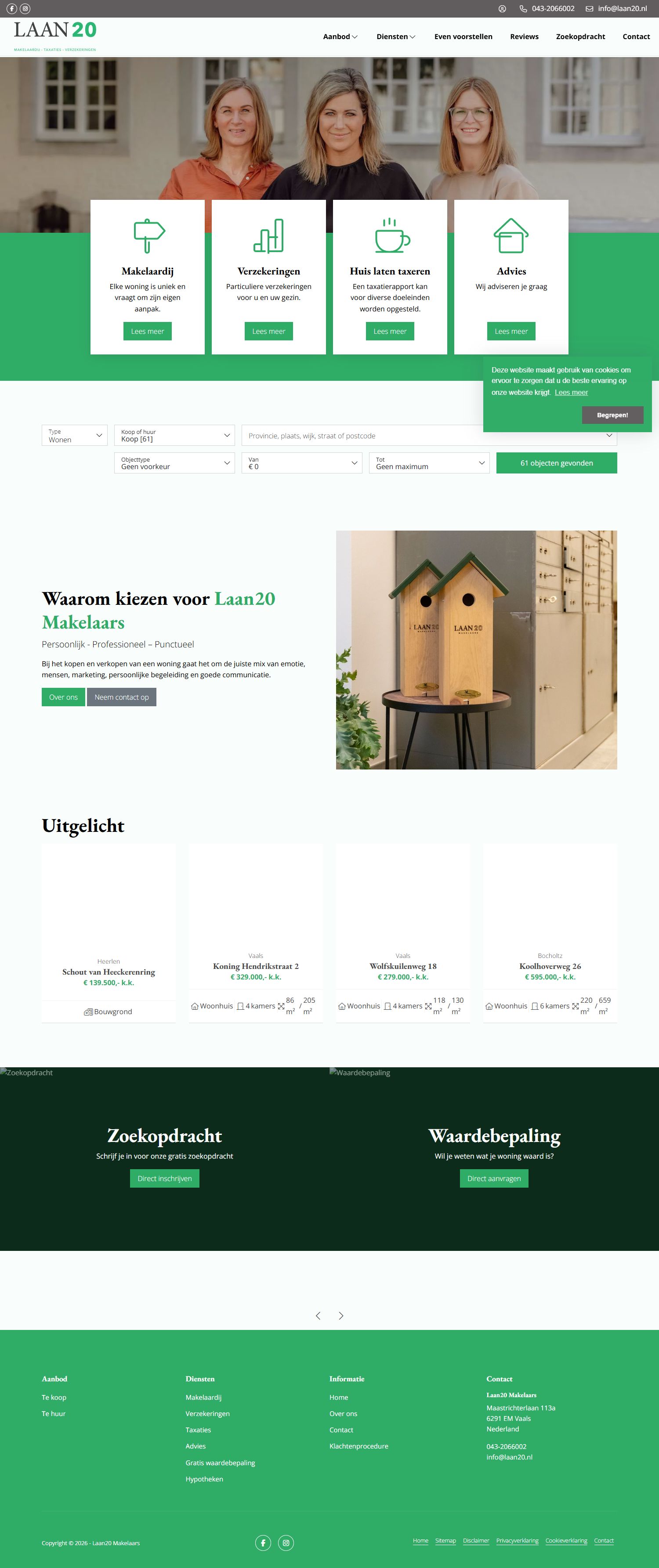 Photo d'équipe de Laan 20 Makelaars