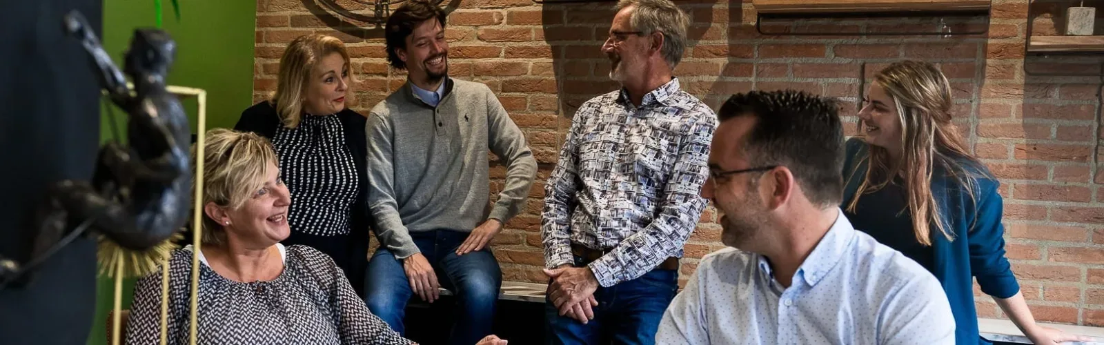 Team foto van Laan Makelaars